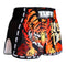 [Pre-Order] TUFF Kids Shorts Black Retro Style With Cruel Tiger