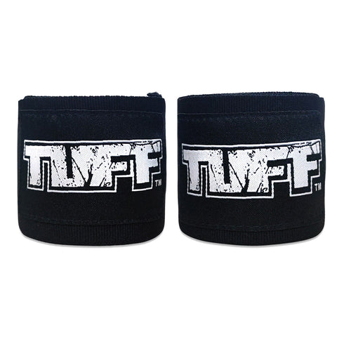 TUFF Hand Wraps Elastic Cotton Black