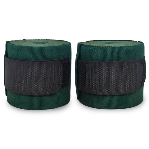 TUFF Hand Wraps Elastic Cotton Green