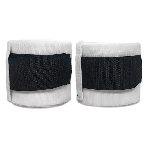 TUFF Hand Wraps Elastic Cotton White