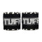 TUFF Unisex 100% Nylon, Zebra Design White Hand Wraps