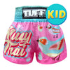 [Pre-Order] TUFF Kids Shorts Pink Pastel Birds Pattern