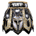 TUFF Muay Thai Boxing Shorts Gladiator Black Ancient Roman Gladiator Armor
