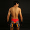TUFF Muay Thai Boxing Shorts New Retro Style Red Chinese Dragon and Tiger