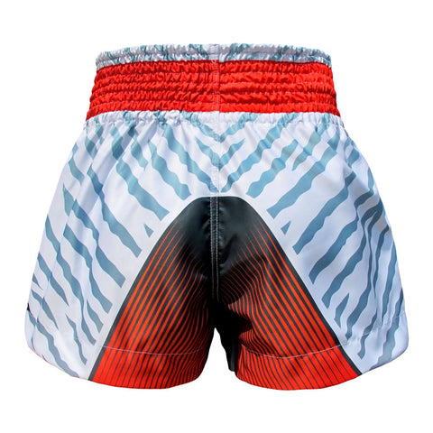 TUFF Kids Muay Thai Shorts Boxing Trunks Traditional Style (TUF-MS613-GRY)