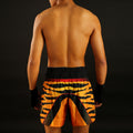 TUFF Muay Thai Boxing Shorts Orange Roaring Tiger