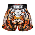 TUFF Kids Shorts Traditional Style Orange Roaring Tiger