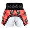 TUFF Muay Thai Boxing Shorts "Dragon King in Red"