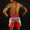 TUFF Muay Thai Boxing Shorts "Dragon King in White"