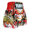 TUFF Muay Thai Boxing Shorts "Dragon King in White"