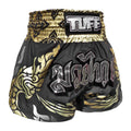 TUFF Muay Thai Boxing Shorts The King Of Naga Black