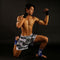 TUFF Muay Thai Boxing Shorts The Great Hongsa White