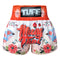 TUFF Kids Shorts Orange Pastel Birds Pattern