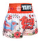 TUFF Kids Shorts Orange Pastel Birds Pattern