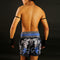 TUFF Muay Thai Boxing Shorts "Blue War Elephant"