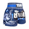 TUFF Muay Thai Boxing Shorts "Blue War Elephant"