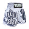 TUFF Muay Thai Boxing Shorts White War Elephant