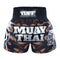 TUFF Muay Thai Boxing Shorts New Brown Military Camouflage