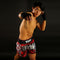TUFF Muay Thai Boxing Shorts New Red Military Camouflage