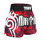 TUFF Muay Thai Boxing Shorts New Red Military Camouflage