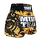 TUFF Muay Thai Boxing Shorts "Yellow Military Camouflage"