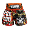 TUFF Muay Thai Boxing Shorts "Samurai Skull"