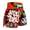 TUFF Muay Thai Boxing Shorts Samurai Skull