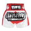 TUFF Muay Thai Boxing Shorts Red Maple Of Canada