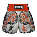 TUFF Muay Thai Boxing Shorts New Retro Style Senshi Ryu Dragon Warrior