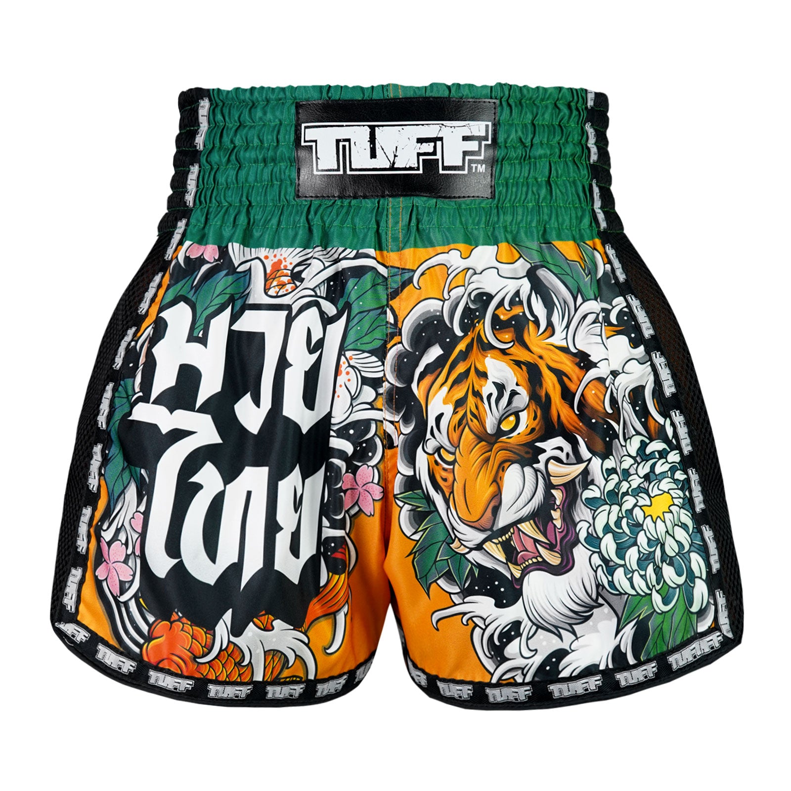 TUFF Muay Thai Boxing Shorts New Retro Style 