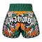 TUFF Muay Thai Boxing Shorts New Retro Style "Tora mori to Kingyo" (Tiger, Forest and Goldfish)