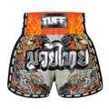 TUFF Muay Thai Boxing Shorts New Retro Style The Japanese Yin-Yang