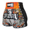 TUFF Muay Thai Boxing Shorts New Retro Style "The Japanese Yin-Yang"