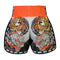 TUFF Muay Thai Boxing Shorts New Retro Style "The Japanese Yin-Yang"