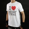 TUFF Muay Thai T-Shirt Vintage Collection "I Love Muay Thai"