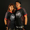 TUFF Muay Thai Shirt True Power Twin Tigers Yantra Black