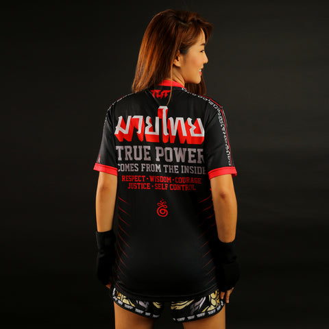 TUFF Muay Thai Training Workout Short Sleeve Shirt (TUF-TS001)