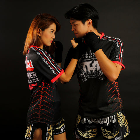 TUFF Muay Thai Training Workout Short Sleeve Shirt (TUF-TS001)