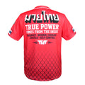 TUFF Muay Thai Shirt True Power Twin Tigers Yantra Red
