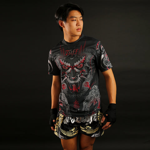 TUFF Muay Thai Training Workout Short Sleeve Shirt (TUF-TS004)