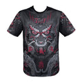 TUFF Muay Thai Shirt King of Dragon in Black