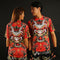 TUFF Muay Thai Shirt King of Dragon in Red