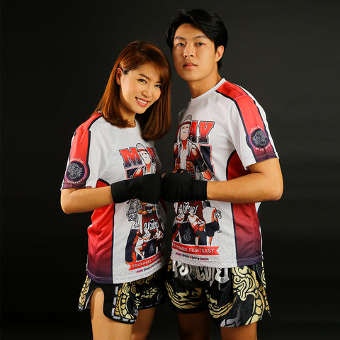 TUFF Muay Thai Training Workout Short Sleeve Shirt (TUF-TS010)