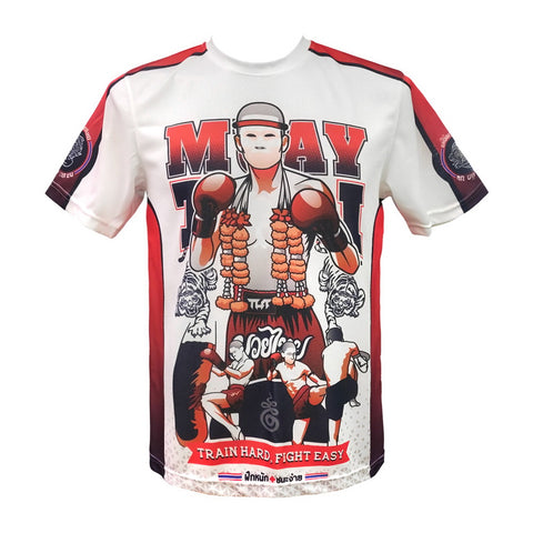 TUFF Muay Thai Training Workout Short Sleeve Shirt (TUF-TS010)