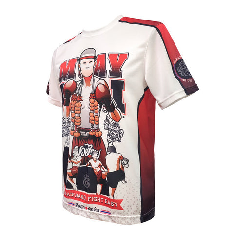 TUFF Muay Thai Training Workout Short Sleeve Shirt (TUF-TS010)