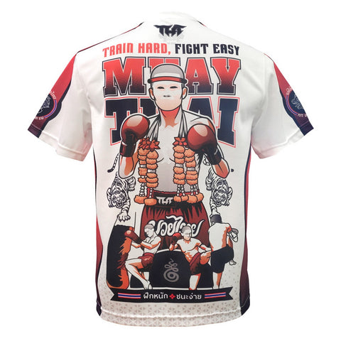 TUFF Muay Thai Training Workout Short Sleeve Shirt (TUF-TS010)