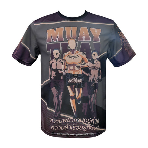 TUFF Muay Thai Training Workout Short Sleeve Shirt (TUF-TS013)