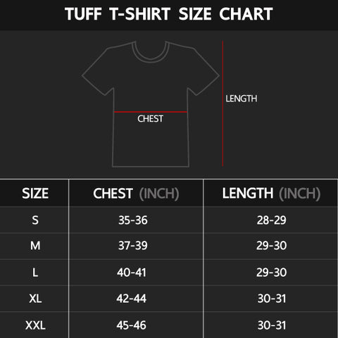 TUFF Muay Thai Training Workout Short Sleeve Shirt (TUF-TS003)