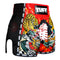 TUFF Muay Thai Boxing Shorts New Retro Style "Red Chinese Dragon and Tiger"