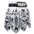 [Pre-Order] TUFF Muay Thai Boxing Shorts Gladiator Black & White Classic Victorian Pattern